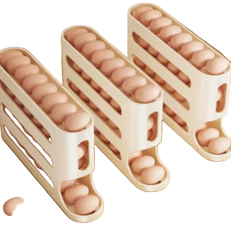 Caja de Almacenamiento de Huevos Deslizante