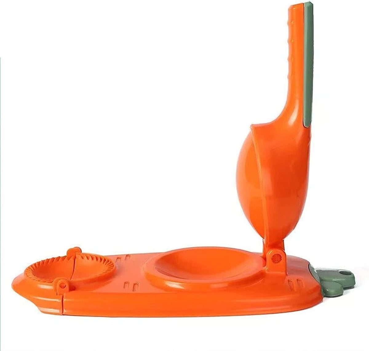 Prensa manual para masa 2 en 1. Máquina para hacer dumplings, empanadas y pasteles.