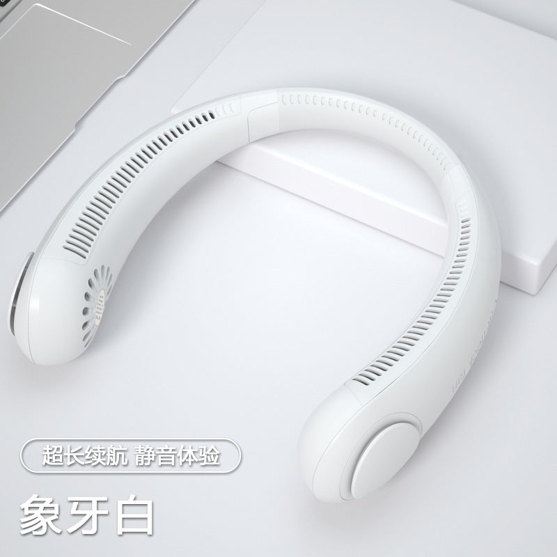 Nuevo ventilador de cuello portátil recargable por USB