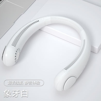 Nuevo ventilador de cuello portátil recargable por USB