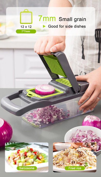 15-In-1 Vegetable Fruit Chopper Cutter Food Onion