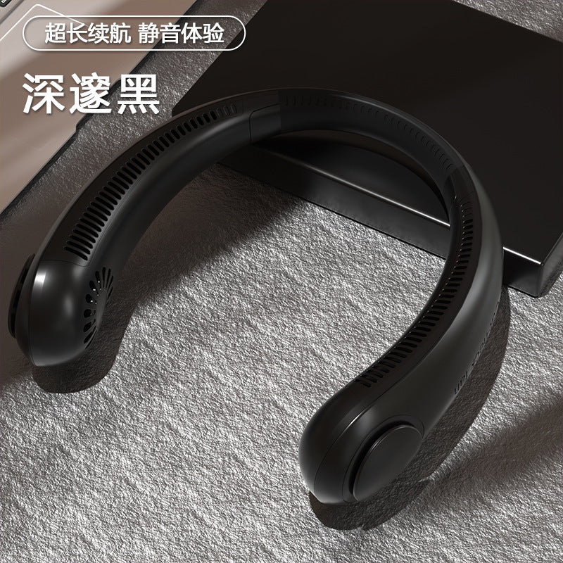 Nuevo ventilador de cuello portátil recargable por USB