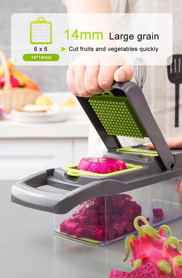 15-In-1 Vegetable Fruit Chopper Cutter Food Onion