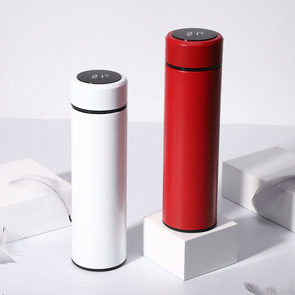 Vaso térmico inteligente de acero inoxidable con pantalla LED