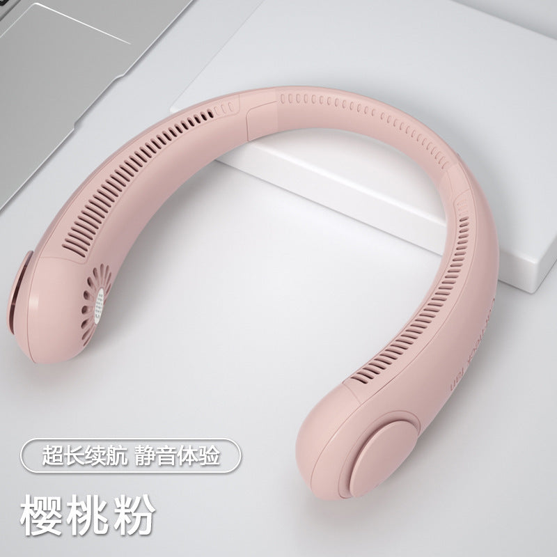 Nuevo ventilador de cuello portátil recargable por USB