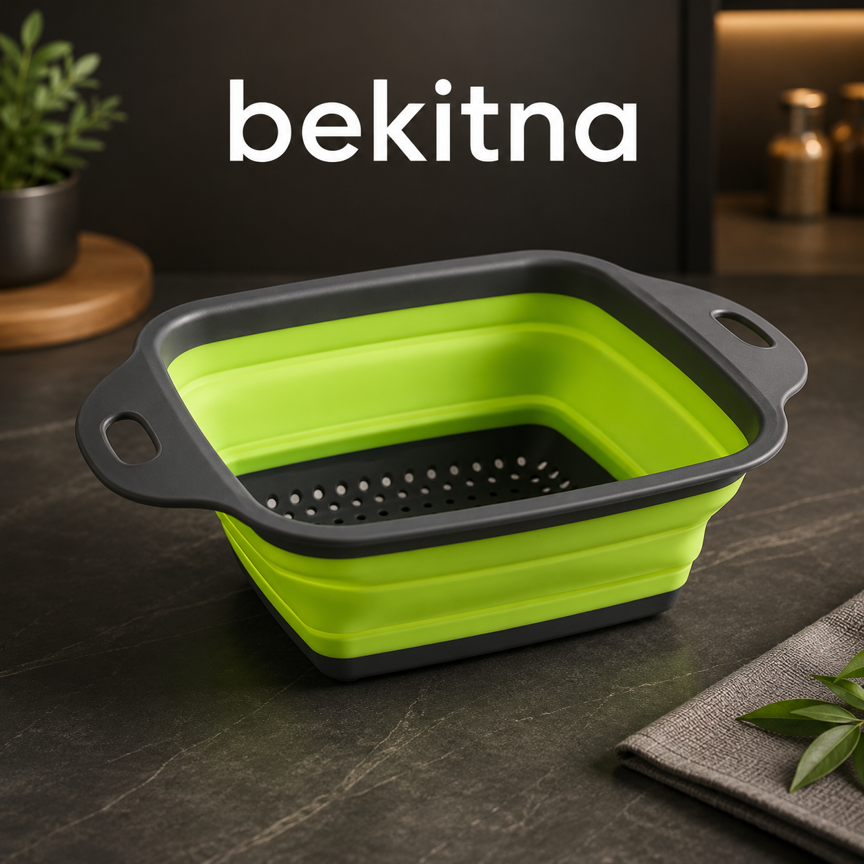 Square Foldable Water Filter Basket
