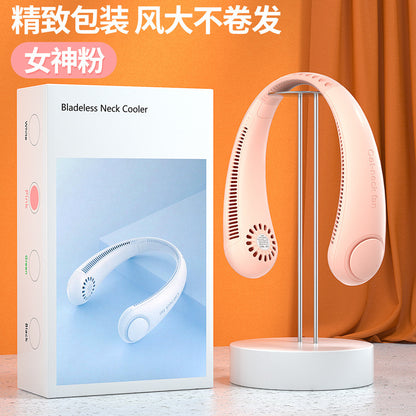 Nuevo ventilador de cuello portátil recargable por USB