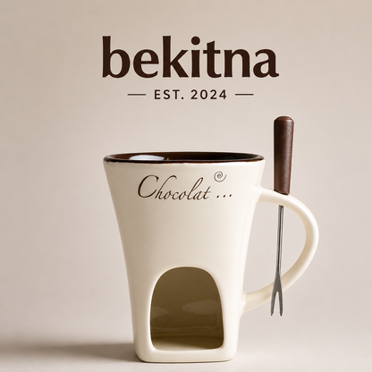 Ceramic Chocolate Warmer Mug