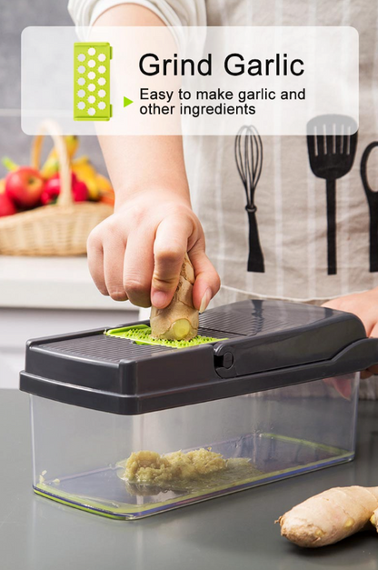 15-In-1 Vegetable Fruit Chopper Cutter Food Onion