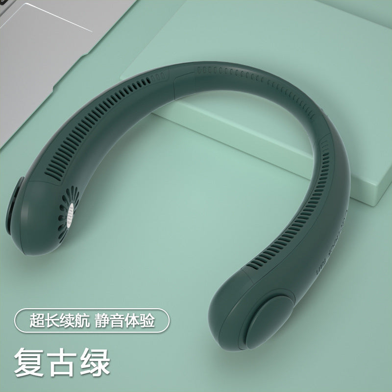 Nuevo ventilador de cuello portátil recargable por USB