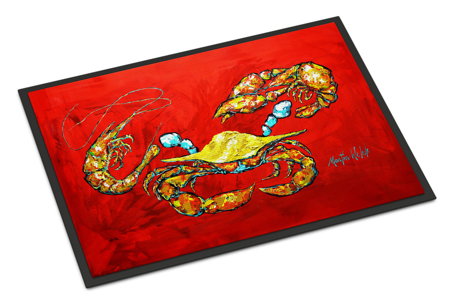Seafood Sandwich Crab Shrimp Crawfish Doormat