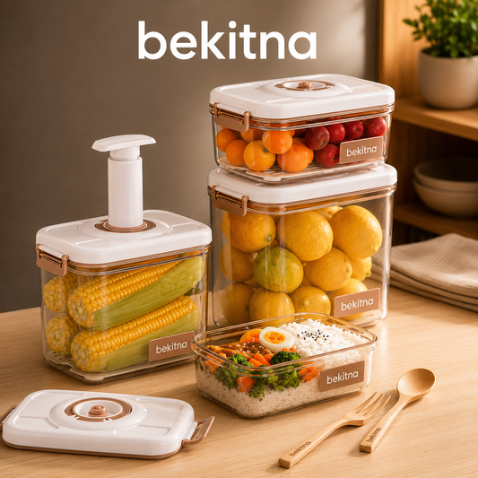 Food Vacuum Storage Box transparent container