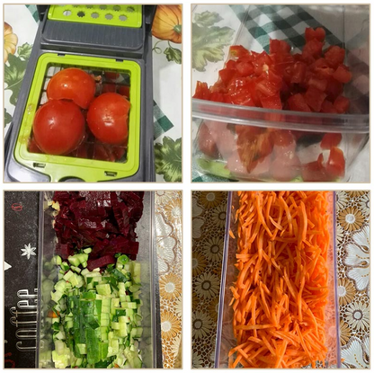 15-In-1 Vegetable Fruit Chopper Cutter Food Onion