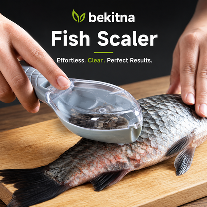 Fish Skin Brush and Scale Scraper Kitchen Tool