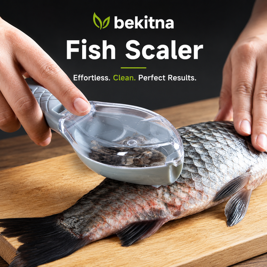 Fish Skin Brush and Scale Scraper Kitchen Tool